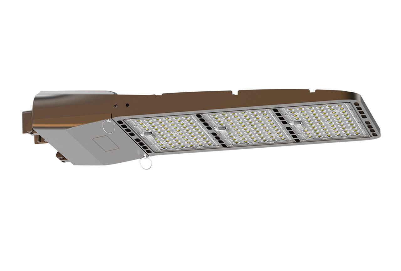 500W LED Slim Shoebox Light  - 1500W HPS/MH Equivalent - Slip Fitter