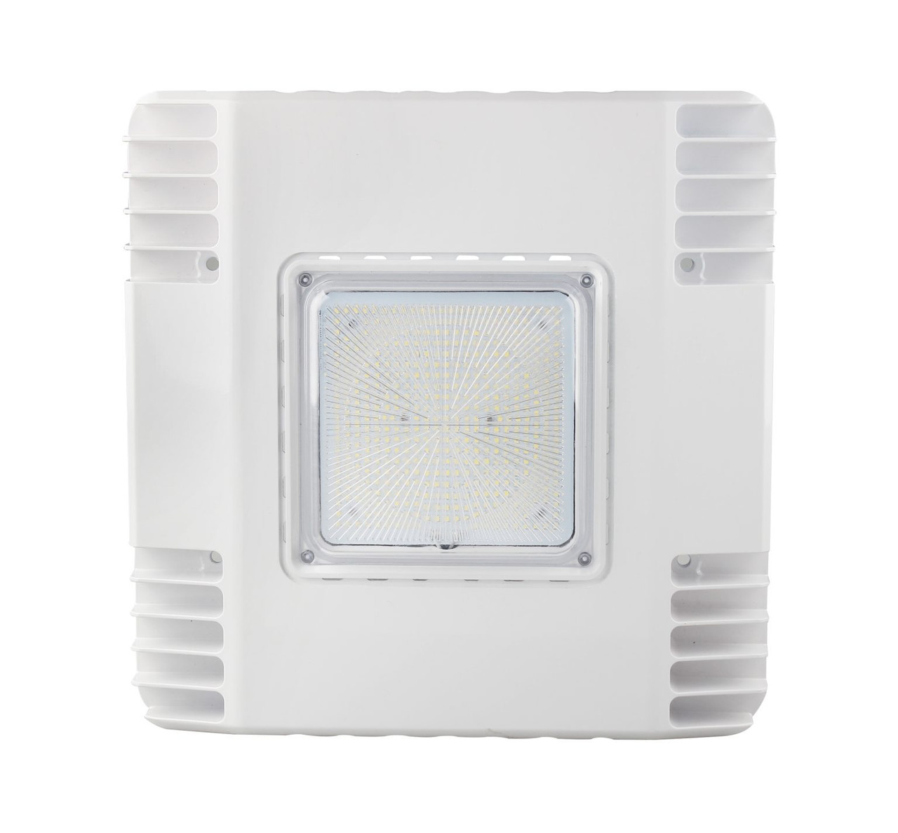 Advanced Canopy Light, IP65 Rated, 120° Beam Angle, 20,360lm, 80 CRI, 0.9 PF, UL & DLC Rated (21401)