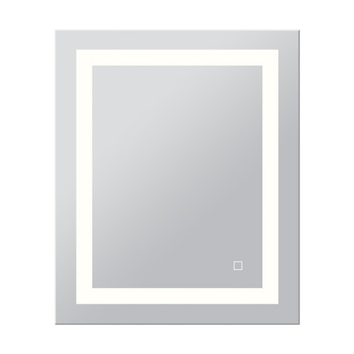 ML02 – Tempered Glass Framed CCT Lighted Mirror 36” x 30” – 32W IP44 Anti-Fog (11178)