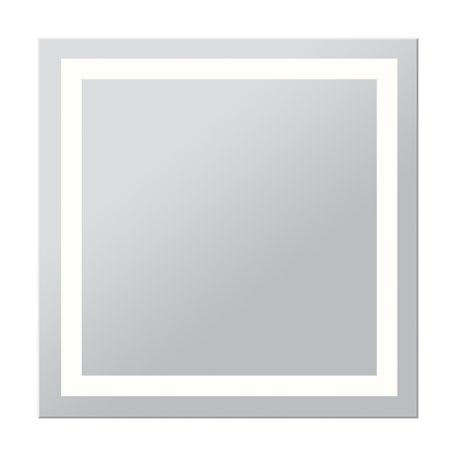 High Wattage 3×3 LED Mirror with Touch Sensor and Tempered Glass (21379)