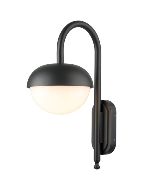 Shepherd's Hook Outdoor Wall Sconce with E26 Base
