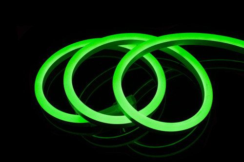Mini LED Neon Flex Light – Green, 10W/M, AC120V, IP65 Mini LED Neon Flex Light – Green, 10W/M, AC120V, IP65