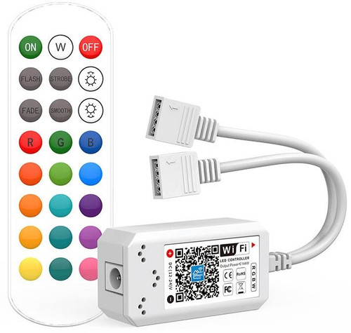 Slim Touch Mini RF Dimmer Controller – Single Color, DC 5V-24V, 6A