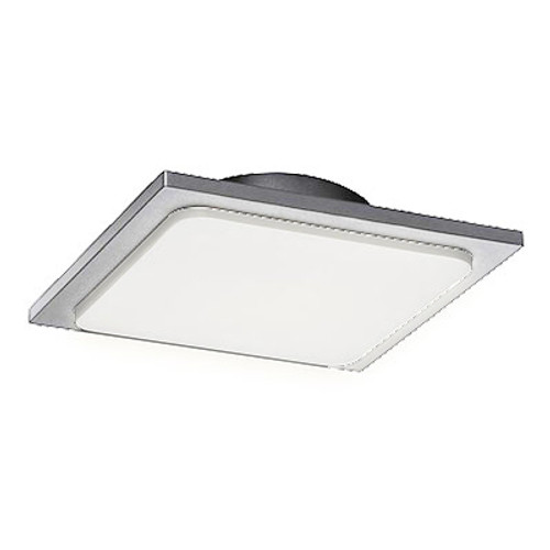 Outdoor Ceiling Light - 20W - 5000K - Silver Square Outdoor Ceiling Light - 20W - 5000K - Silver Square