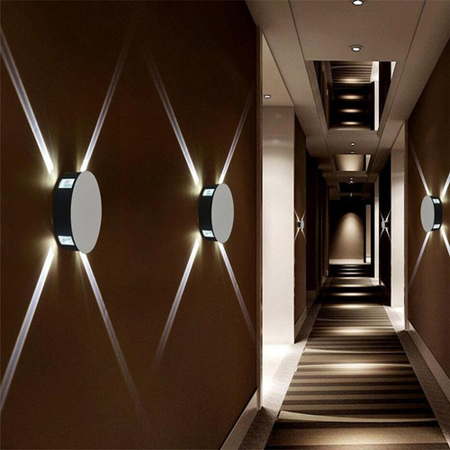 LED Wall Light 745 - 3W x 4 - RGB