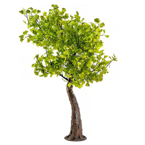 2 Meter Tall Faux Tree with 672 Warm White LEDs - 24V-110V - Self-Illuminating Tree for Indoor/Outdoor Decor