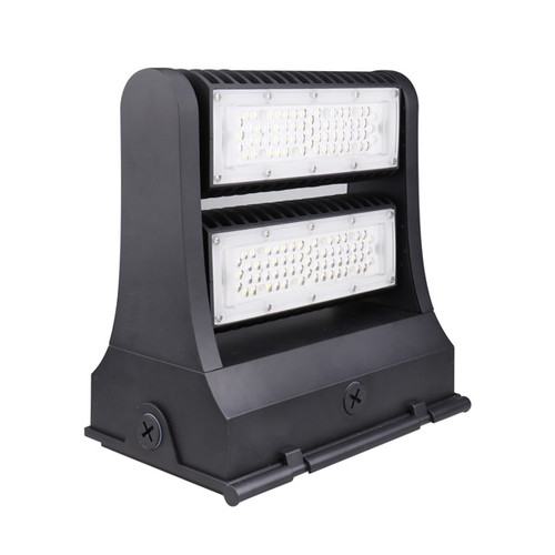 -WPR01-5700-80 Rotatable LED Wall Pack Light, 80W, 5700K Cool White, 10600 Lumens, IP65 Waterproof, Outdoor Security Lighting (21175)