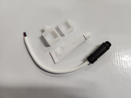 Flexible Wall Washer 41265-A -NFWW115-PSU - 24V, 25W/m, DMX512 Control, IP65, Includes White Wiring Male Cable and End Caps (21265-B)