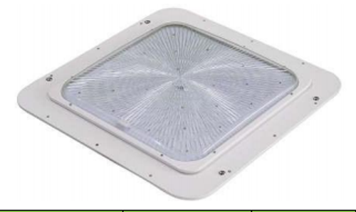 Canopy Light, 110° Beam Angle, 34,200lm, 80 CRI, 0.9 PF, UL & DLC Rated (20769)