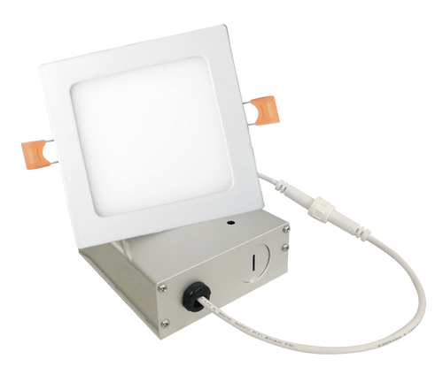 VersaSquare Wet Rated CCT Tunable LED Downlight with Junction Box (21284) VersaSquare Wet Rated CCT Tunable LED Downlight with Junction Box (21284)