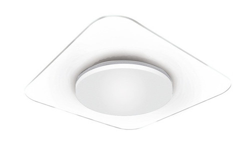 Jade Square Wall-Mounted Ceiling Light - 18W TRIAC Dimming, White Cover (20185 )