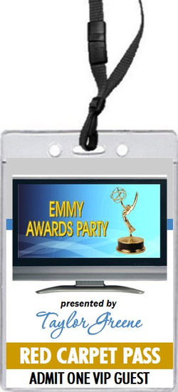 Emmy Awards Party VIP Pass Invitation