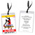 Basketball Blue Gold Red Birthday Party VIP Pass Invitation Front and Back