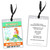 Mermaid Birthday Party VIP Pass Invitation