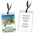 Camping Birthday Party VIP Pass Invitation Front and Back