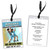 Dancing Teens Birthday Party VIP Pass Invitation Blue Front and Back