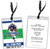 Indiana Colts Colored Football VIP Pass Birthday Party Invitation