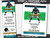 Jacksonville Jaquars Colored Football VIP Pass Birthday Party Invitation Other Styles