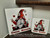 Peace Gnomie Wall Art and Coaster