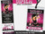 DJ Rocker Chick Birthday Party Invitation Other Styles