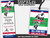 Buffalo Bills Colored Football Birthday Party Invitation Other Styles