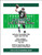 New York Jets Colored Football Birthday Party Invitation