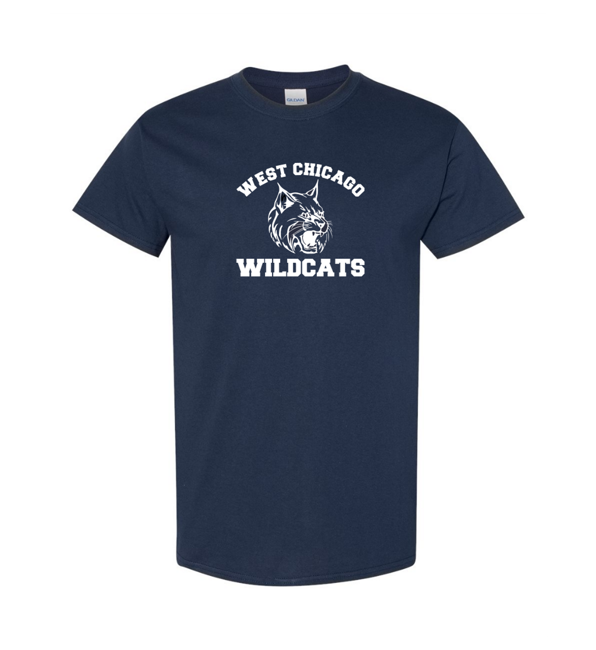West Chicago High School Heavy Cotton T-Shirt - A&A Custom Wear