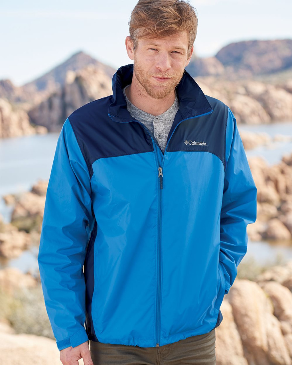 Custom Columbia Mens Glennaker Lake™ Rain Jacket