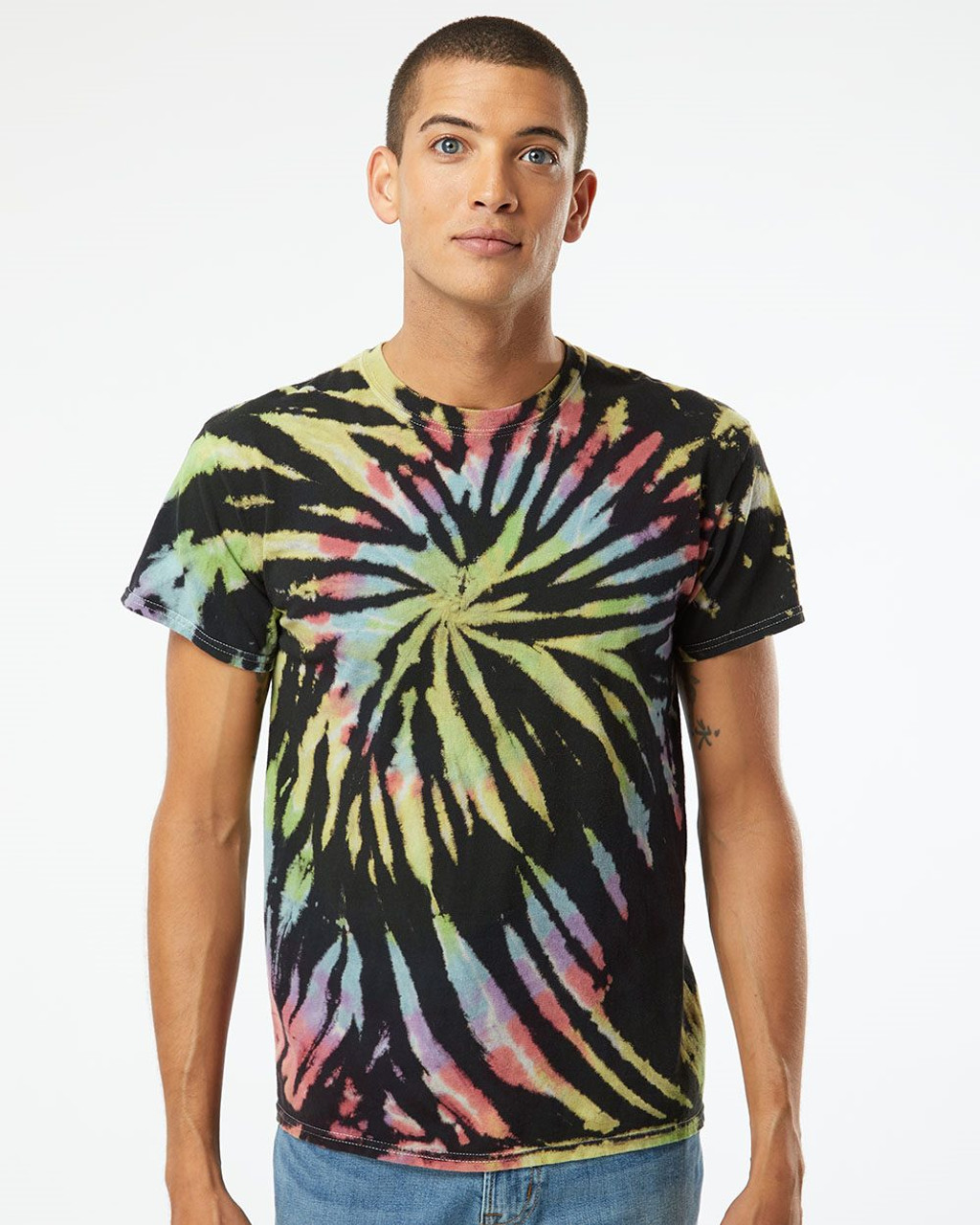 Custom Dyenomite Youth Crystal Tie-Dyed T-Shirt