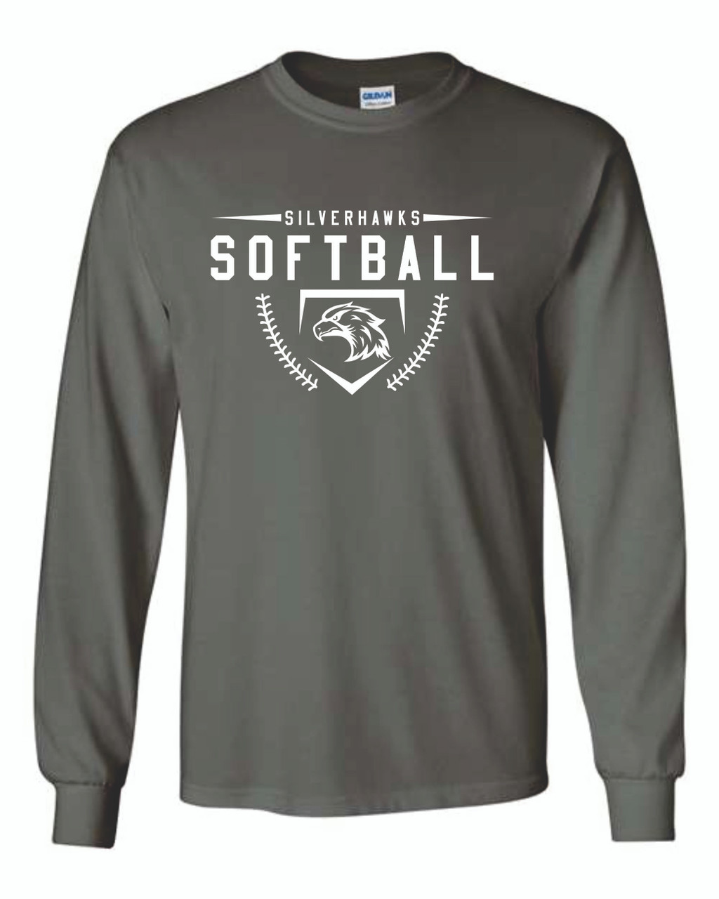 Charles Silverhawks Softball Long Sleeve T-Shirt A&A