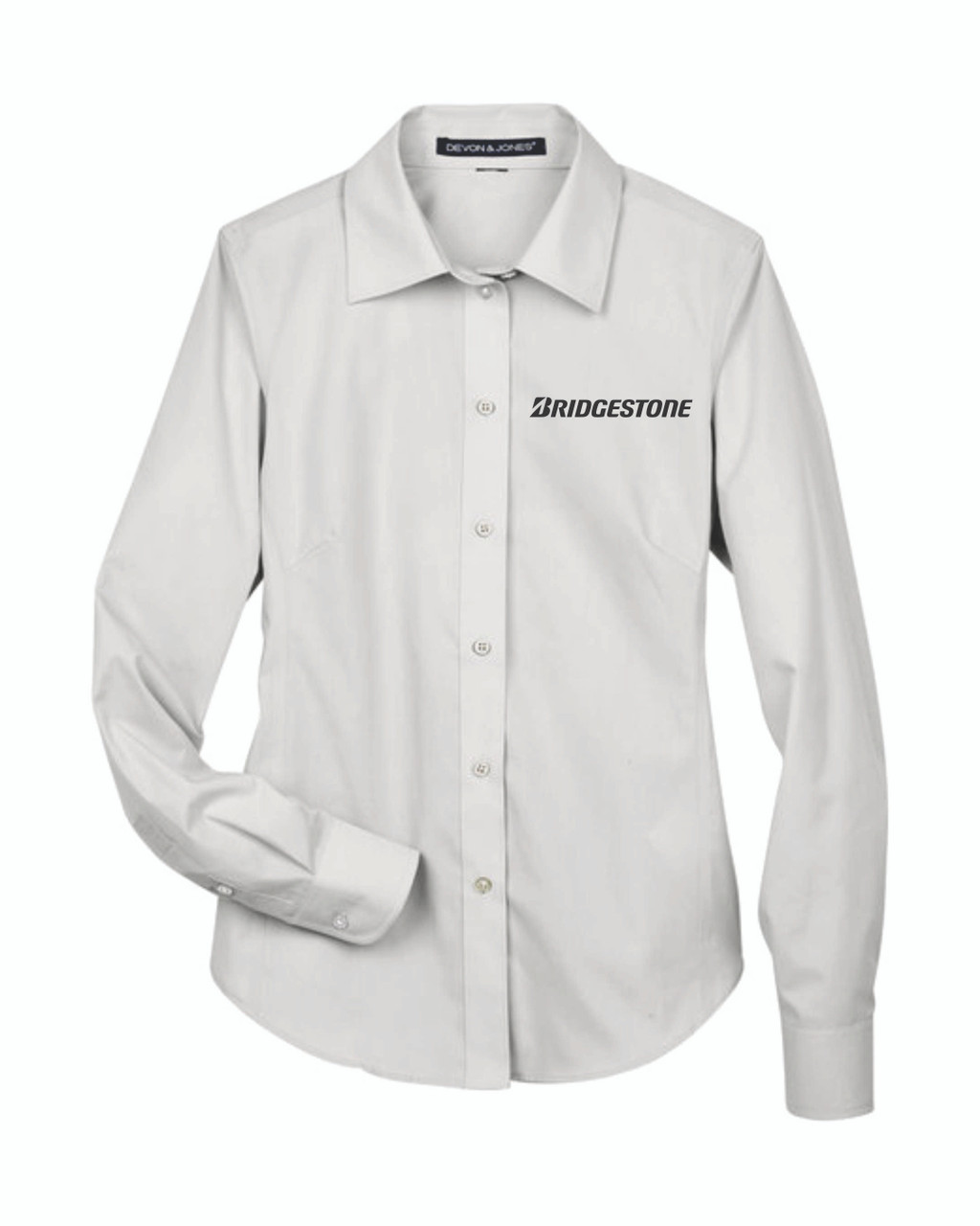 Devon & Jones Corona Collection - Maglietta Uomo A Maniche Corte, Tessuto Stretch, Taschino, Colletto Button-down