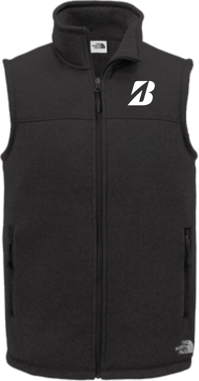 【PARTIMENTO】 Fleece Zip-Up Vest /追跡付 Bridgestone North Face Sweater Fleece Vest - Assorted Colors