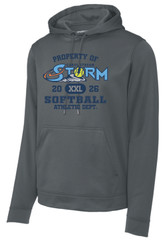 Carol Stream Storm Property of Storm Sport-Tek® Sport-Wick® Fleece Hooded Pullover