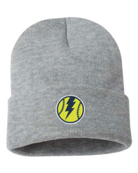 Carol Stream Storm Softball Logo Sportsman 12" Solid Knit Beanie
