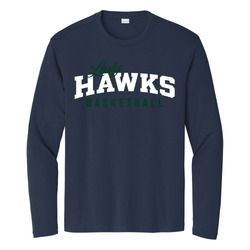 Bartlett Lady Hawks Basketball - Sport-Tek Long Sleeve PosiCharge Competitor Tee