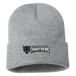 Kenyon Woods Middle School - Sportsman 12" Solid Cuffed Beanie