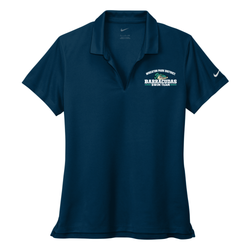 Wheaton Barracudas - Nike Women's Dri-FIT Micro Pique 2.0 Polo - Navy