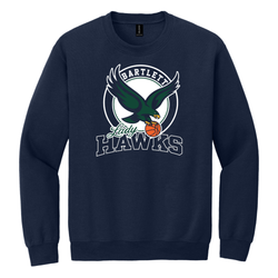 Bartlett Lady Hawks Basketball - Gildan Heavy Blend Crewneck (Eagle)