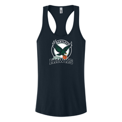 Bartlett Lady Hawks Basketball - Next Level Women's Ideal Racerback Tank (Eagle)
