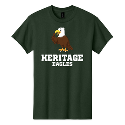 Heritage Eagles - Gildan Heavy Cotton T-Shirt