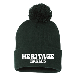 Heritage Eagles - Sportsman Pom-Pom 12" Knit Beanie