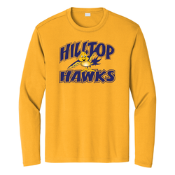 Hilltop Hawks - Sport-Tek Long Sleeve PosiCharge Competitor Tee