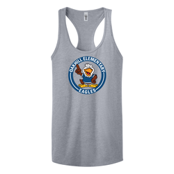 Oakhill Elementary Eagles - Next Level Women's Ideal Racerback Tank