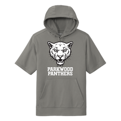 Parkwood Panthers - Sport-Tek Sport-Wick Fleece Short Sleeve Hooded Pullover
