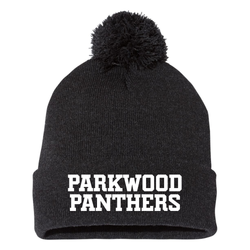 Parkwood Panthers - Sportsman Pom-Pom 12" Knit Beanie