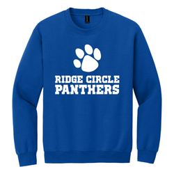 Ridge Circle Panthers - Gildan Heavy Blend Crewneck