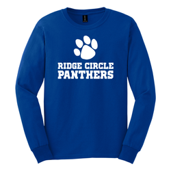 Ridge Circle Panthers - Gildan Ultra Cotton Long Sleeve T-Shirt