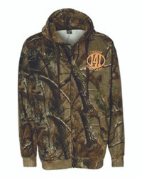 Scout Troop 141 Embroidered Realtree® Camo Zip Fleece Hoodie