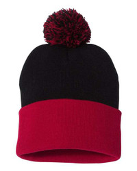 Sportsman - Pom-Pom 12" Knit Beanie