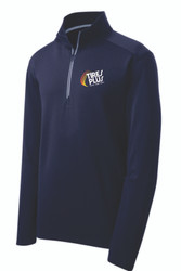 Tires Plus Textured 1/4-Zip Pullover